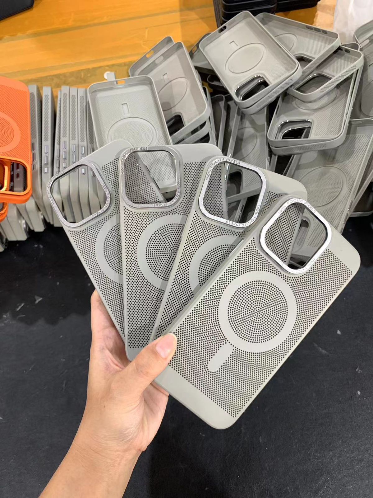 "MagsafeThermal Net iPhone Case