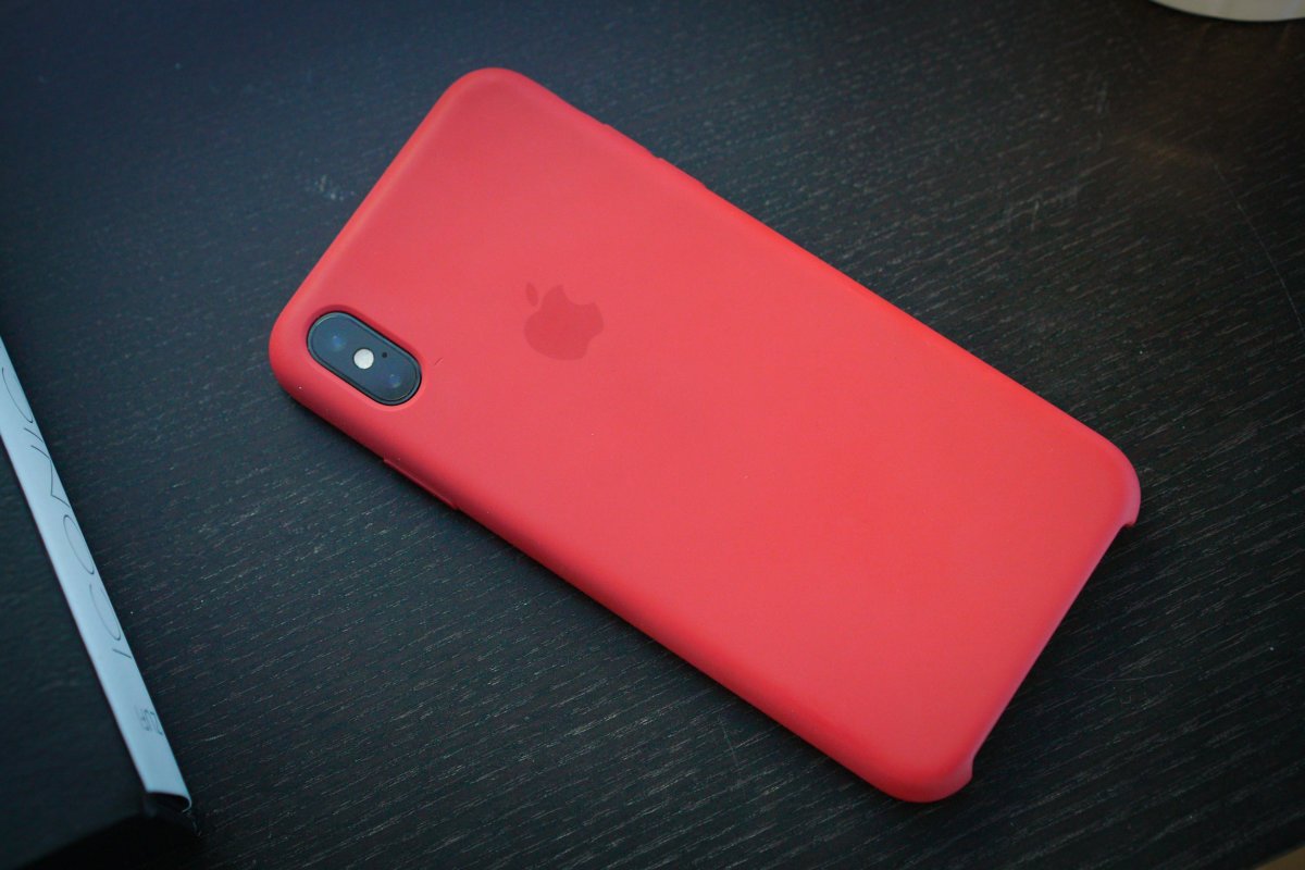 iPhone Silicone Logo Case