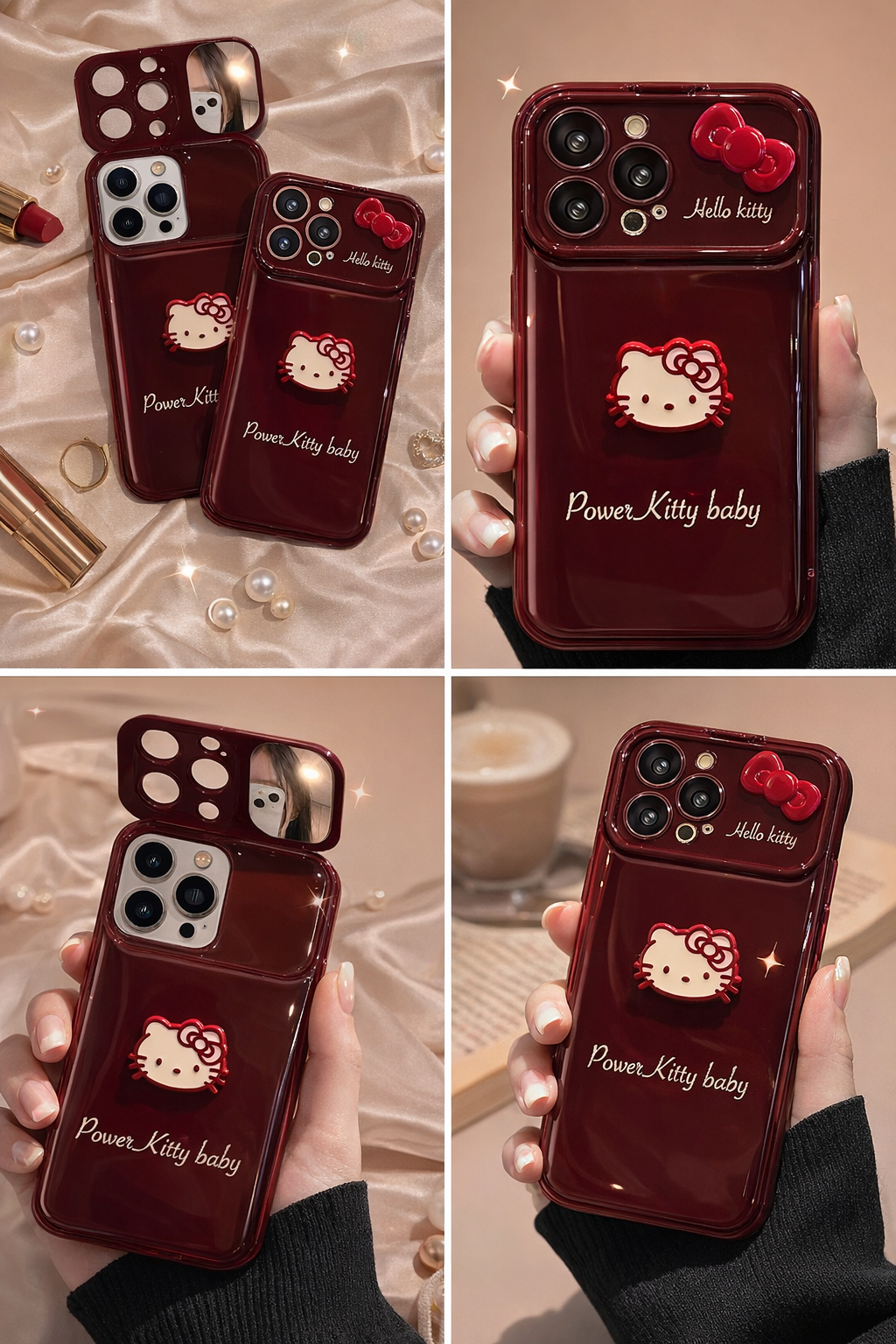 Hello Kitty Power Baby iPhone Case