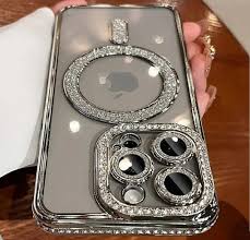 New Magsafe Diamond Stones Lens Case for iPhone