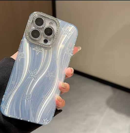 Star ⭐️ Diamond 💎 Bling Case with Lens Protection