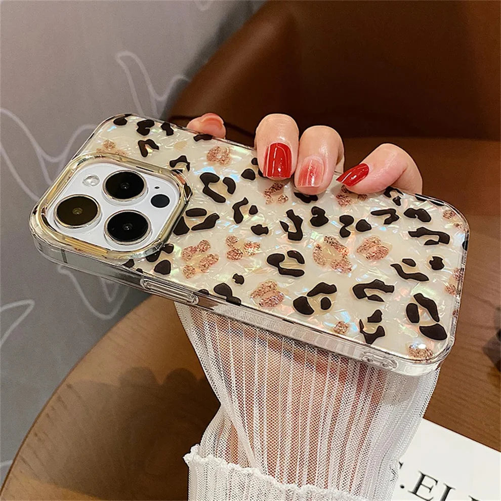Golden Leopard Luxe Case “Fierce Style, Luxe Protection.”