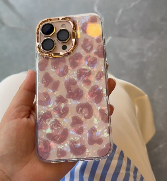 Golden Leopard Luxe Case “Fierce Style, Luxe Protection.”