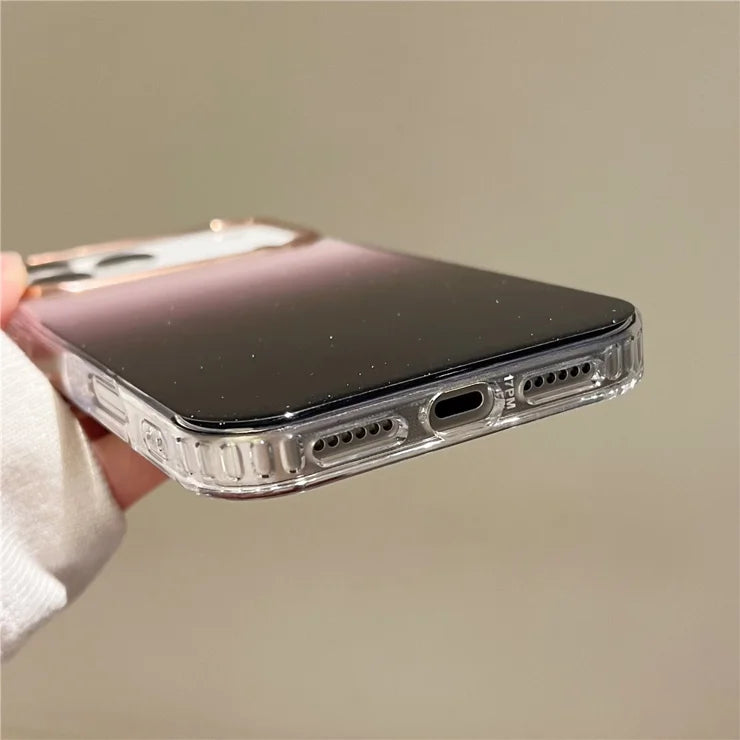 BLACK Crystal Shimmer Case For iphone Series