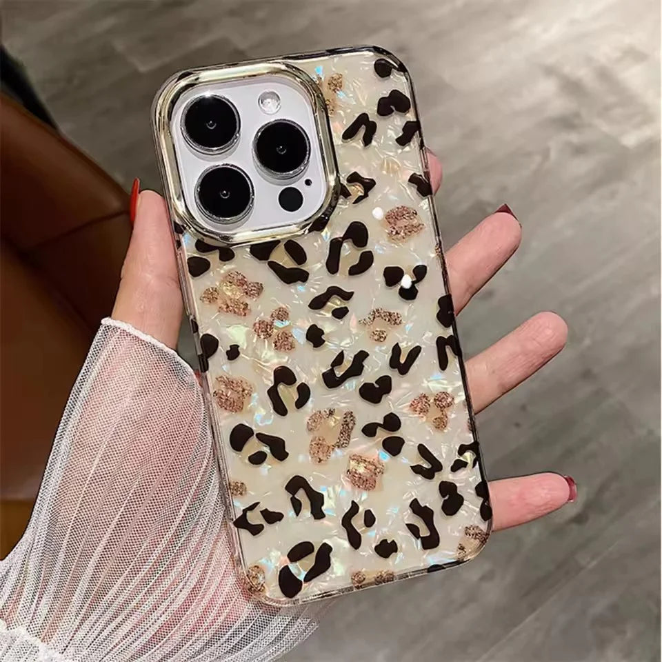 Golden Leopard Luxe Case “Fierce Style, Luxe Protection.”
