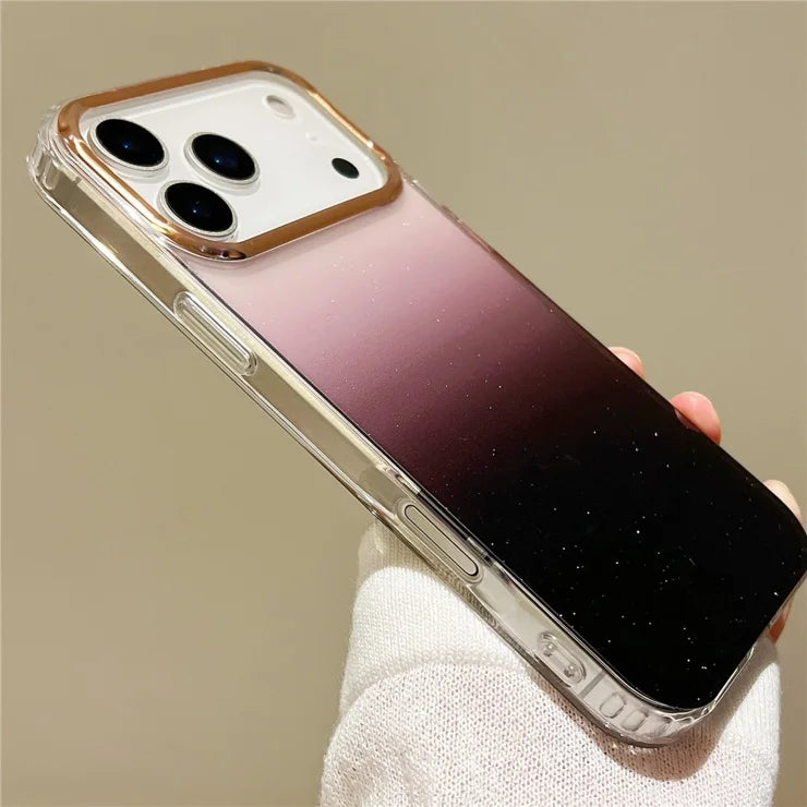 BLACK Crystal Shimmer Case For iphone Series