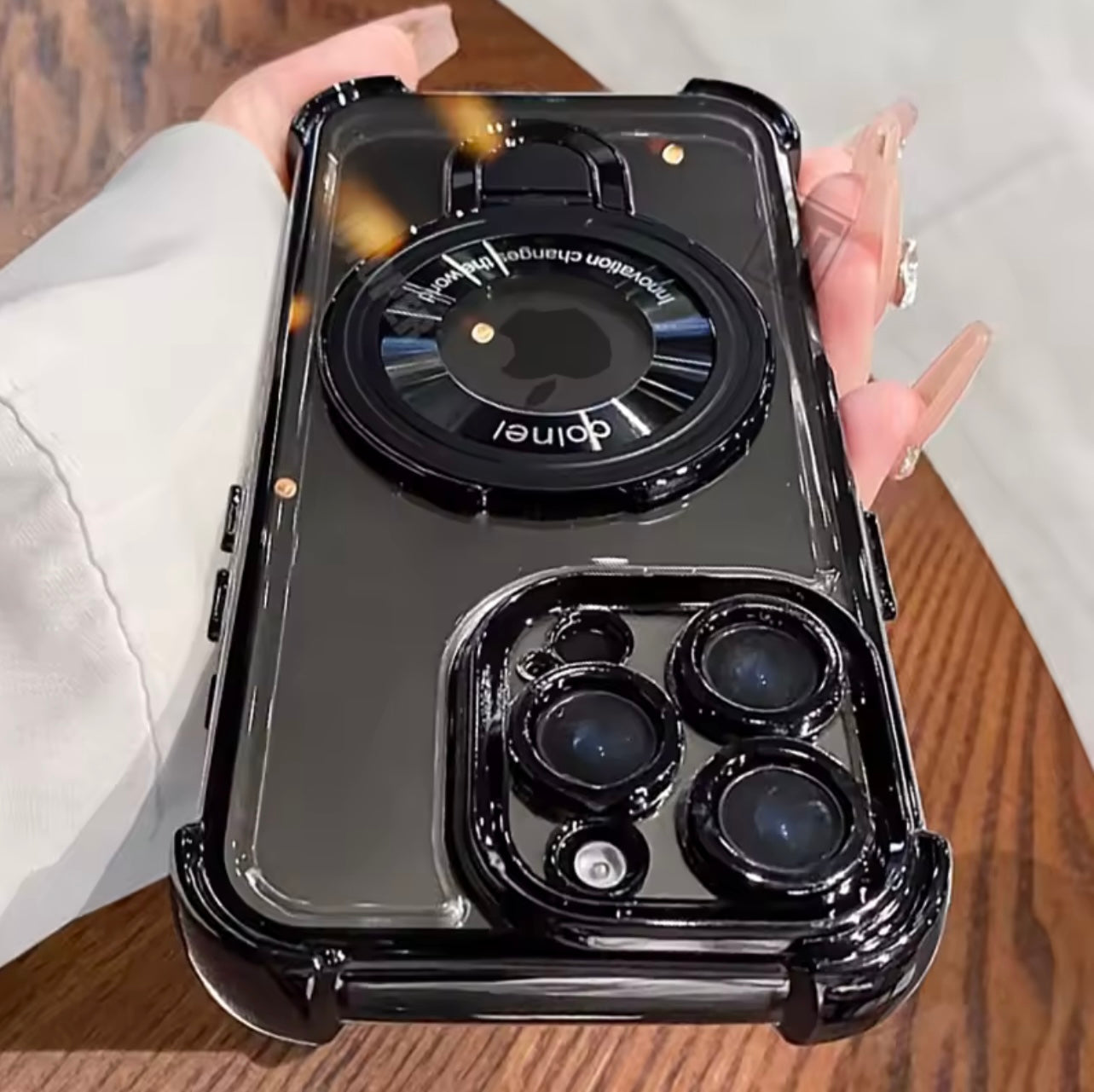 Premium Magnetic Magsafe Conel Stand Case