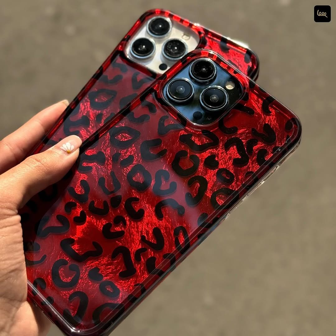 ✨ Leopard Gradient Phone Case – Stylish, Bold & Protective ✨